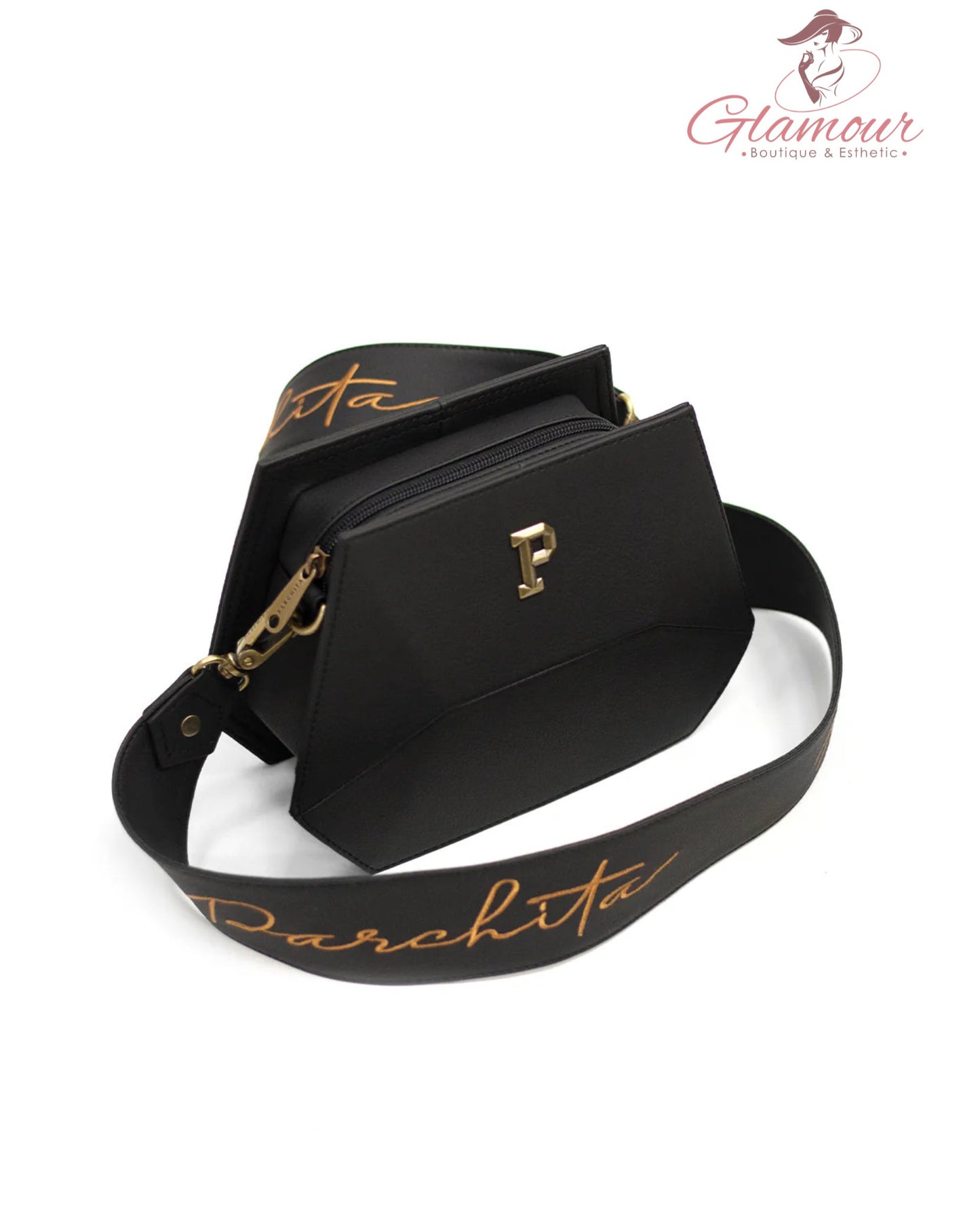 Parchita Simona Black Handbag