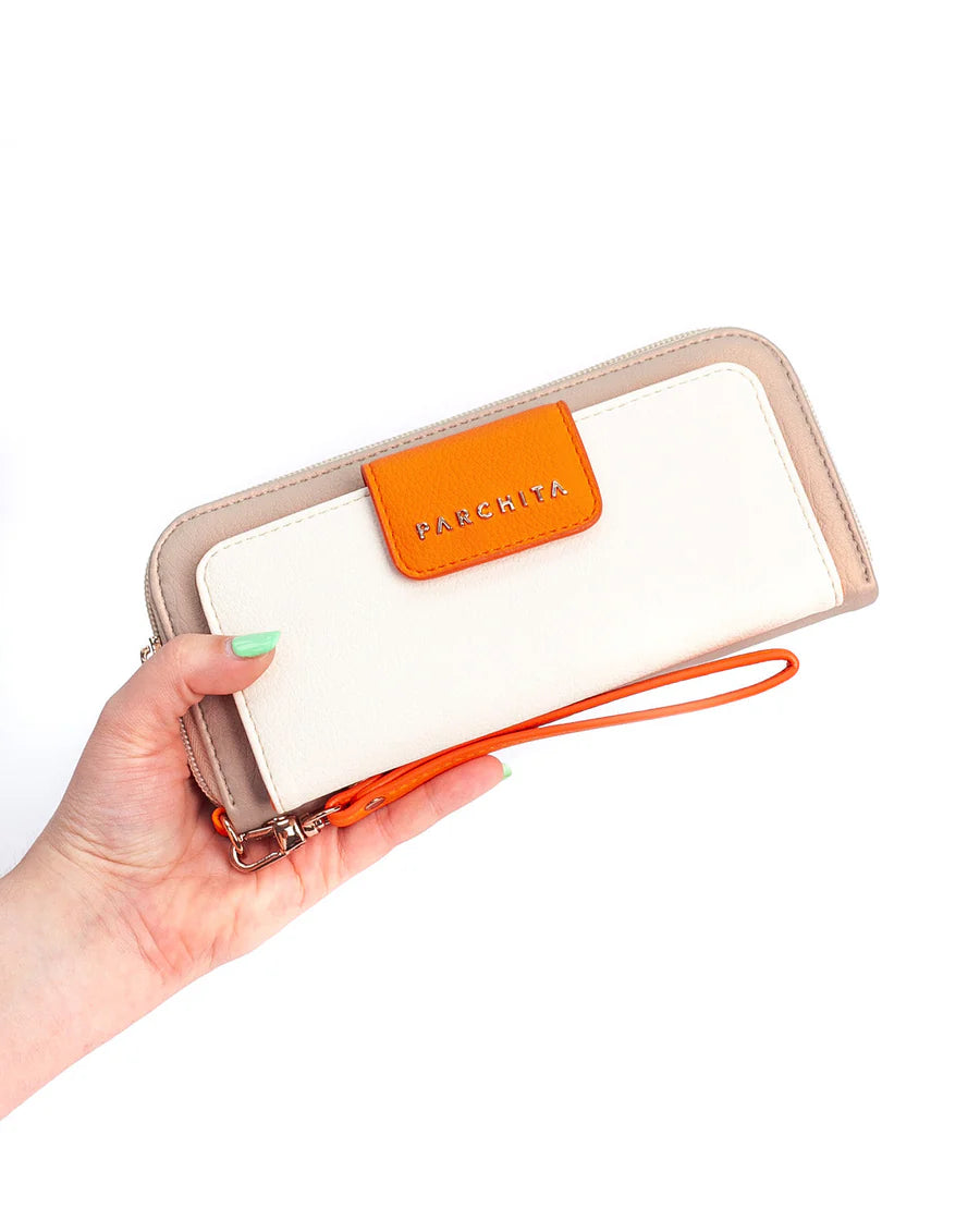 Parchita Billetera Juana Ivory
