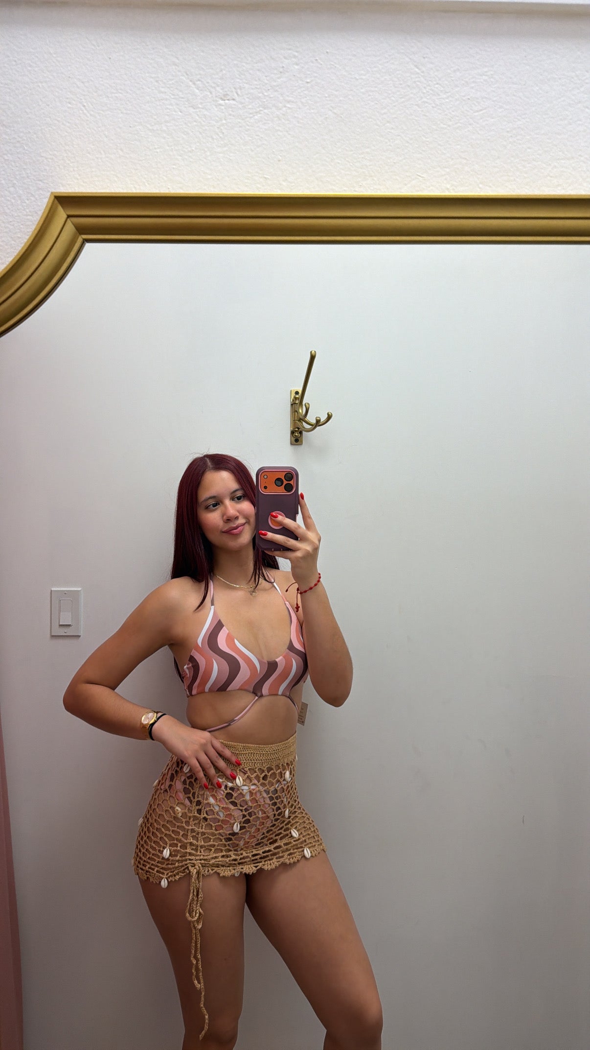 Beachy Skirt Crema