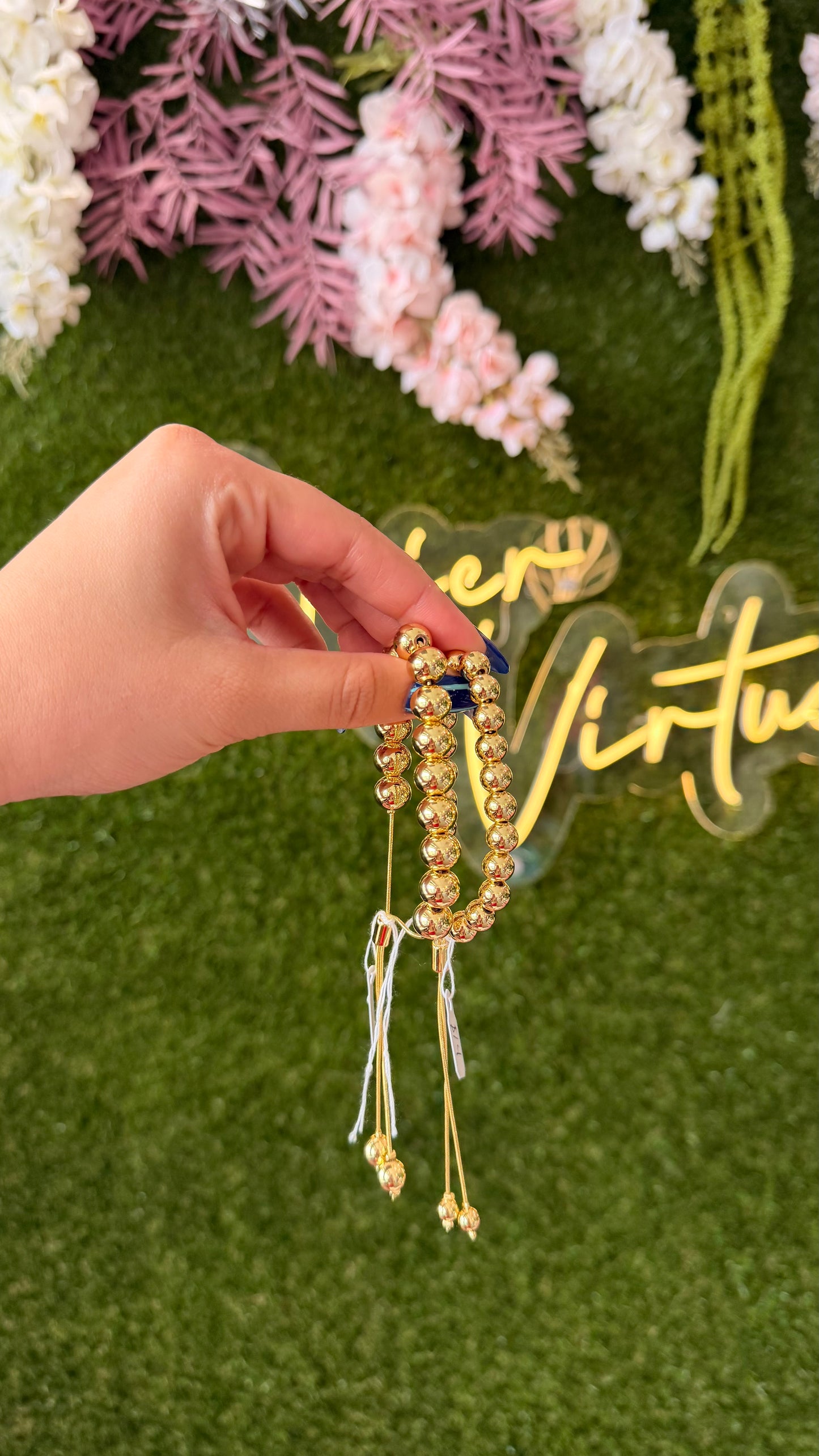 Golden Bead Bracelet