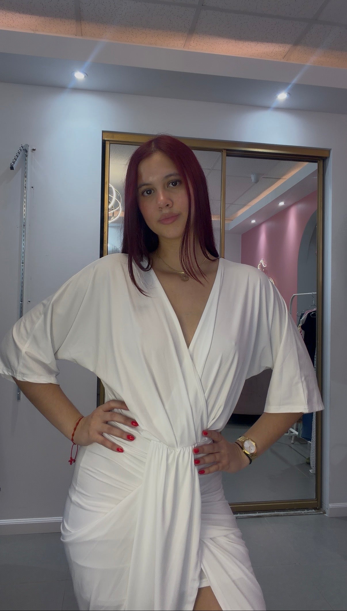LA Social Dress Blanco