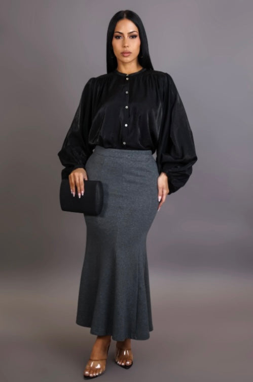Grey skirt