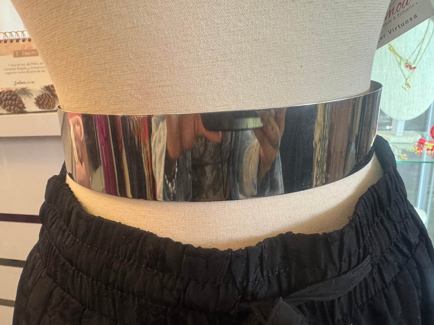 Silver Belt wide strap