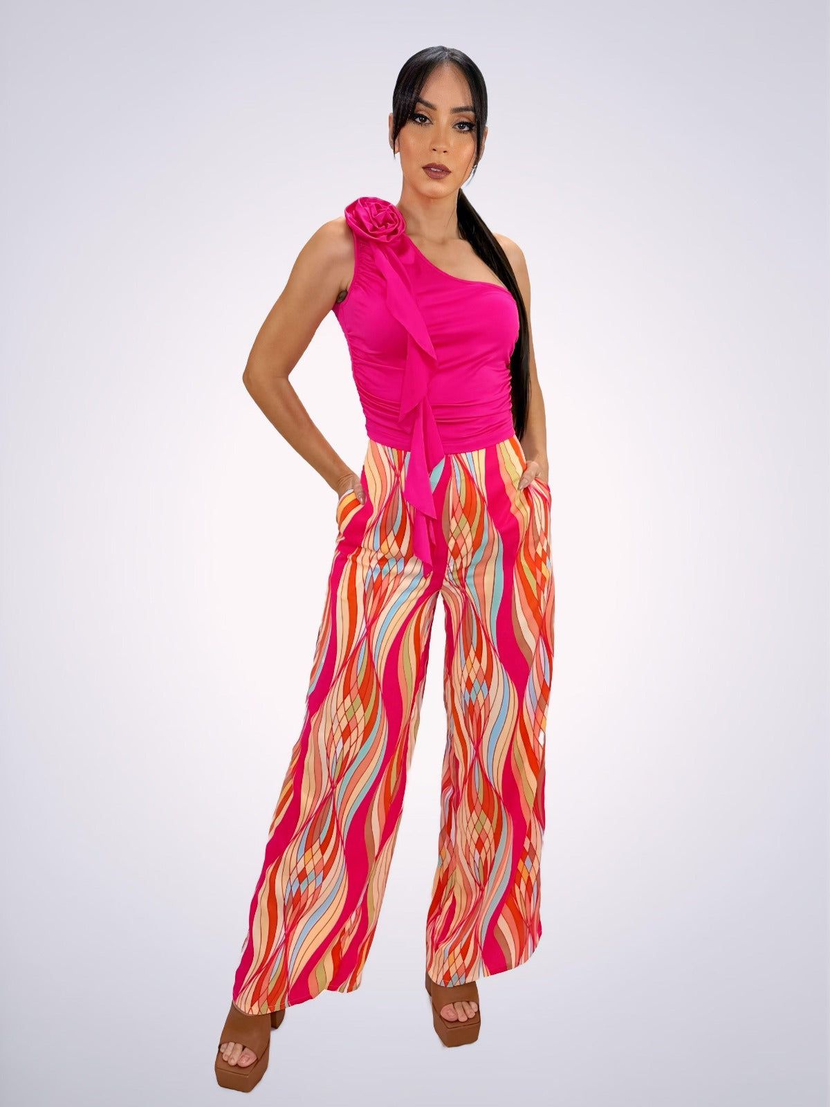 Multi color pant