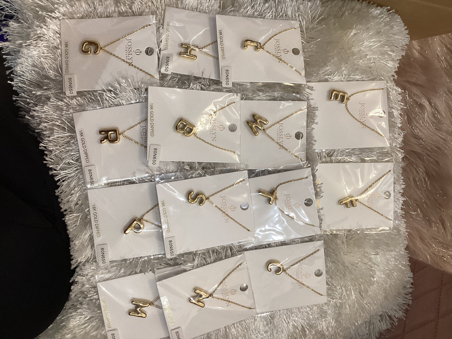 Big letter Nacklace