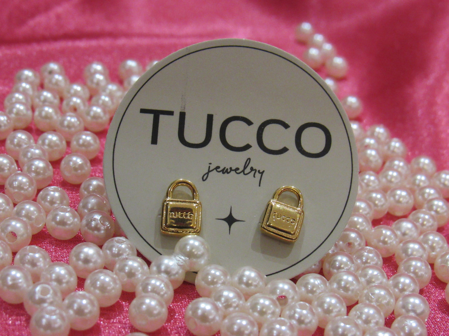 TUCCO Pantallas candado Oro
