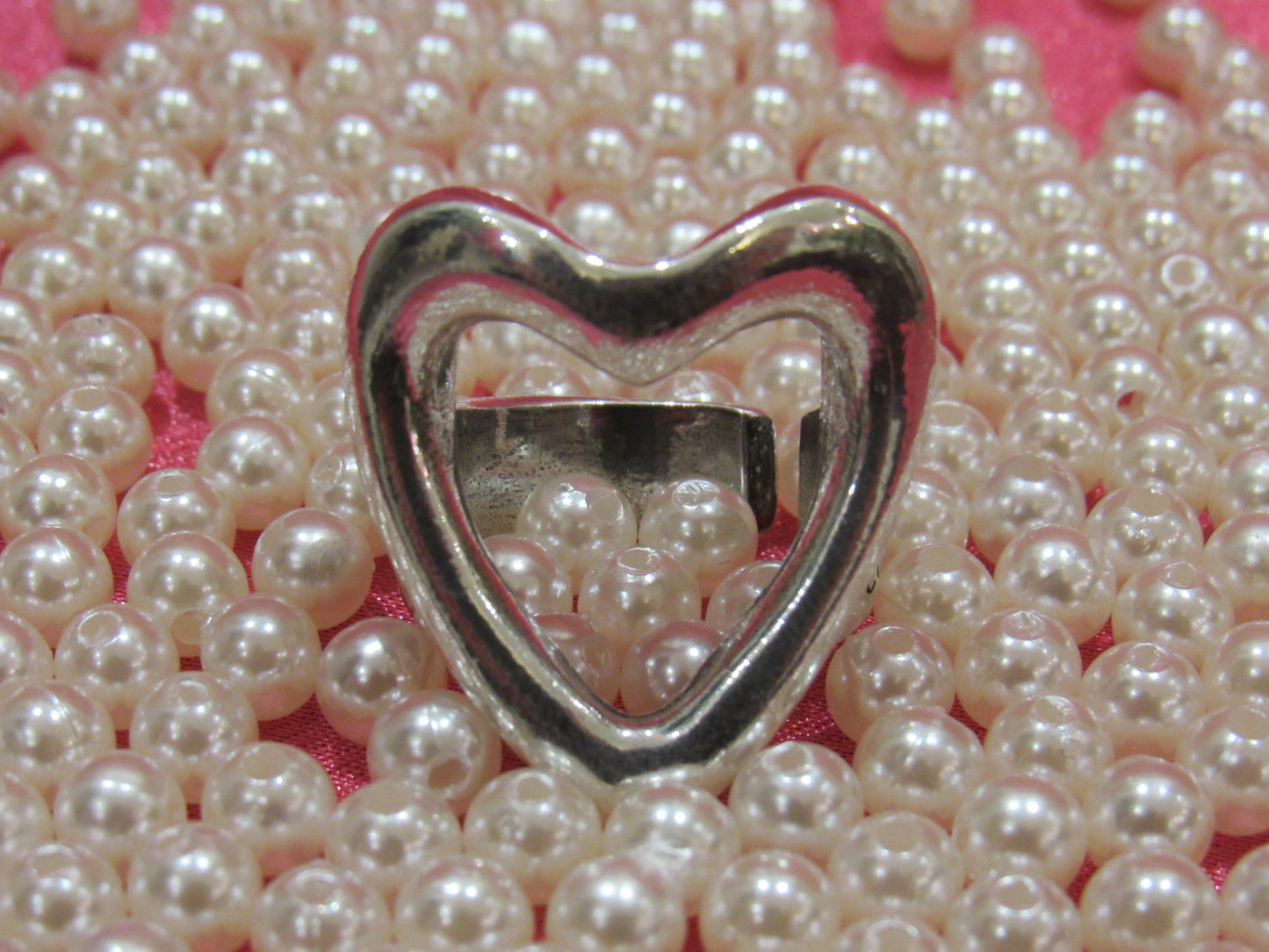 COLSKIN Sortija Ancha Corazón Plata