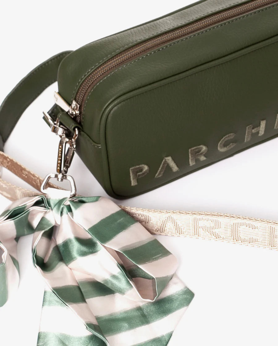 Parchita Bandolera Nila Verde Olivo