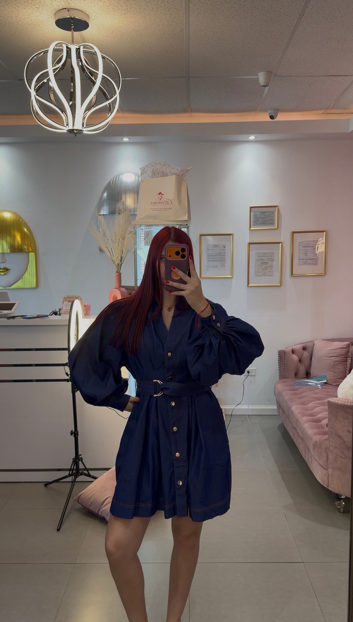 Sarah Denim Dress