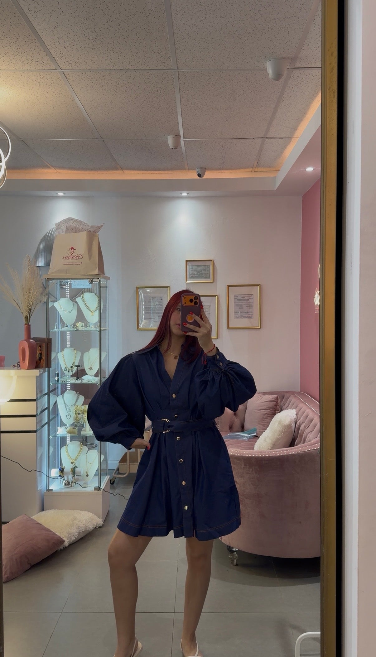 Sarah Denim Dress