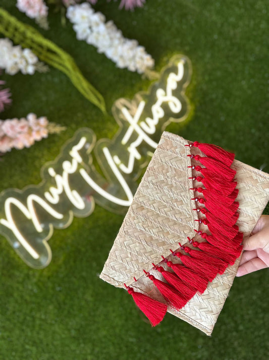Red Clutch Bag