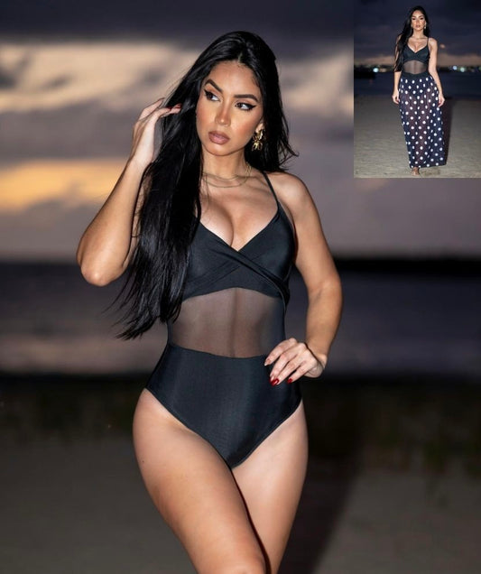 Polka dot swim