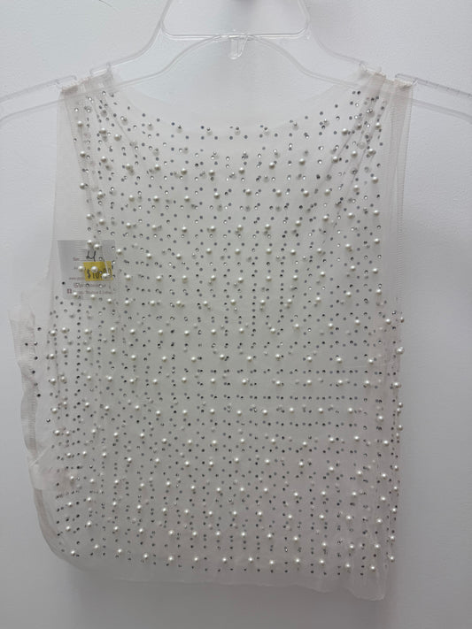 Transparent pearl top