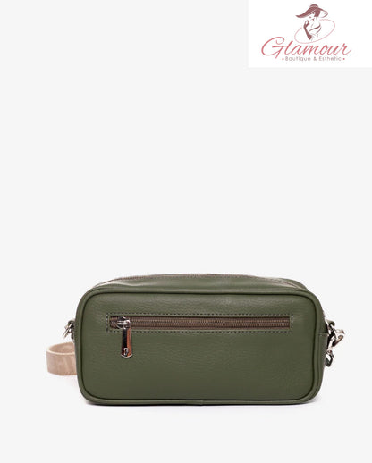 Parchita Bandolera Nila Verde Olivo