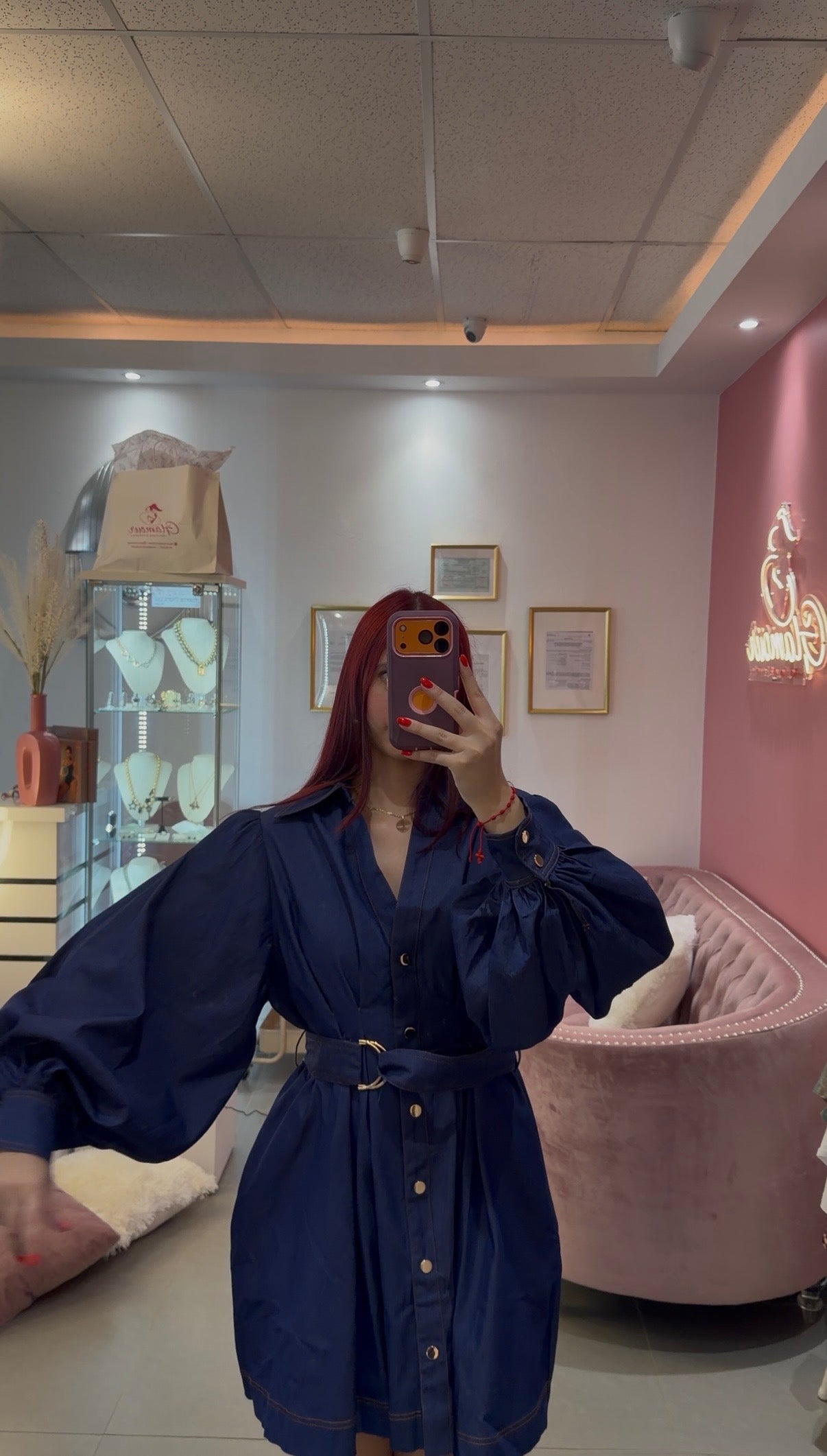 Sarah Denim Dress