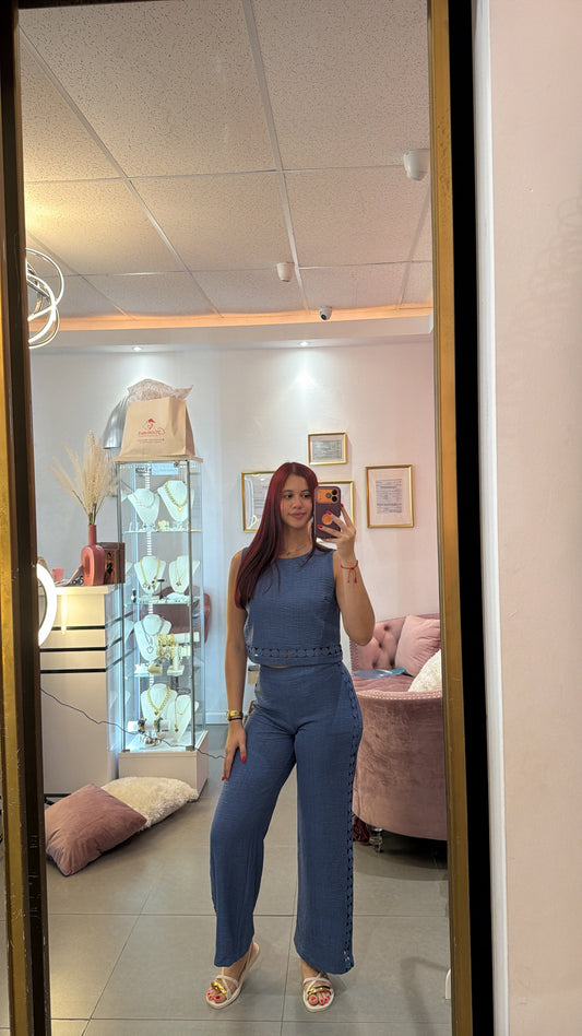 Place Pant Set Azul