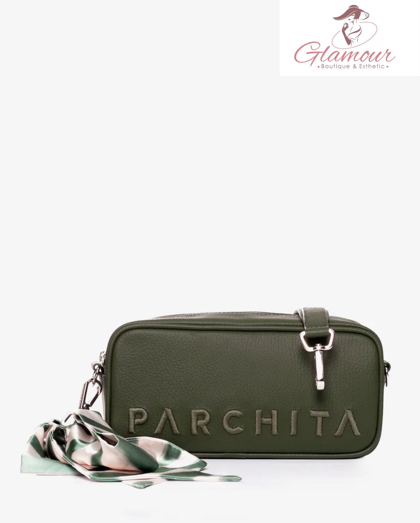 Parchita Bandolera Nila Verde Olivo