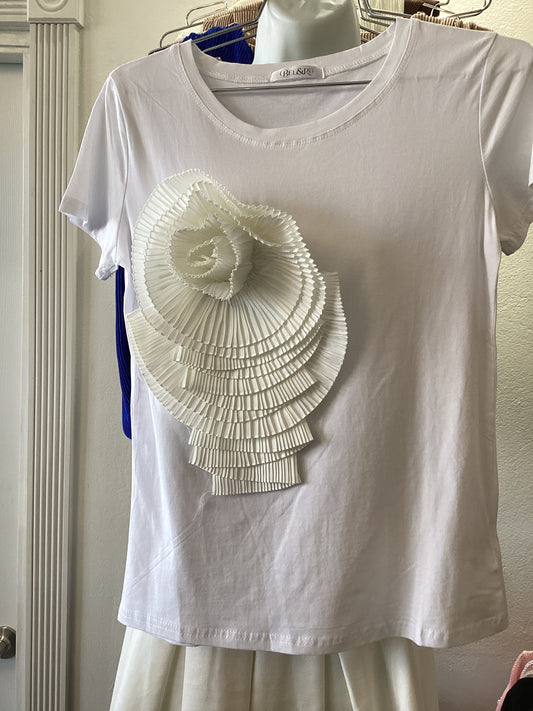 Flower Detailed shirt