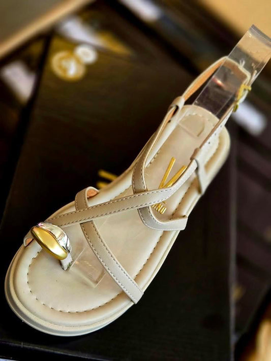 Vizzano white sand Sandals