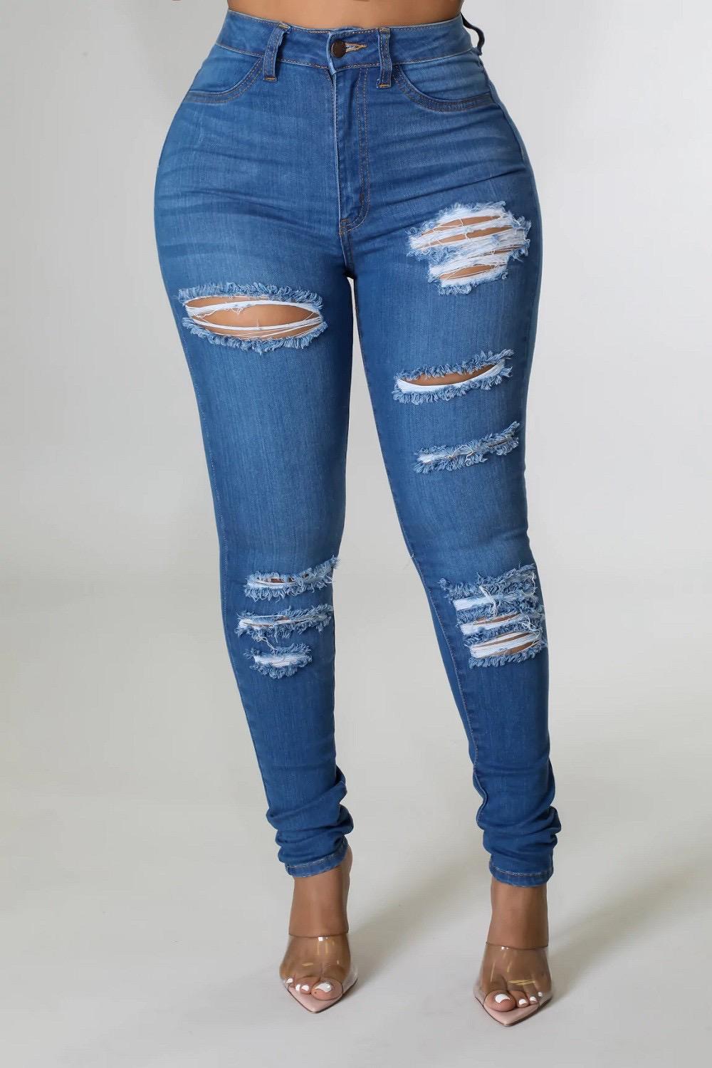 Ripped Skinny Jean